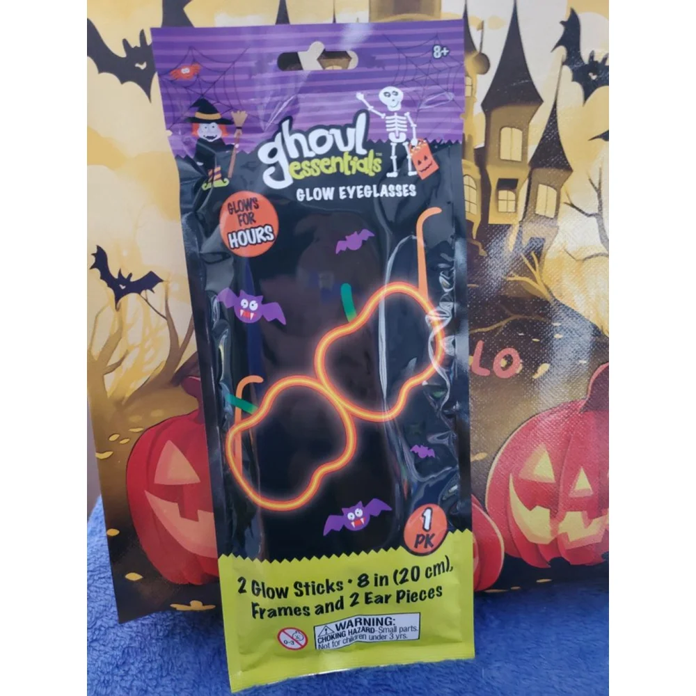 Ghoul Halloween Bundle-Scary bag, Spooky Socks, bracelet & Glow item